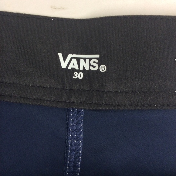 Vans Men’s Blue Board Shorts Swim Trunks - Picture 9 of 10